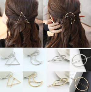 Gold/Silver plated Metal Hair Clips - AliciasHairAffair
