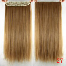 Black/Brown Synthetic Hair Extension - AliciasHairAffair