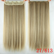 Black/Brown Synthetic Hair Extension - AliciasHairAffair