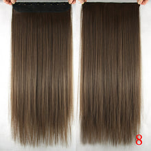 Black/Brown Synthetic Hair Extension - AliciasHairAffair