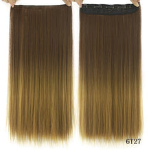 Black/Brown Synthetic Hair Extension - AliciasHairAffair