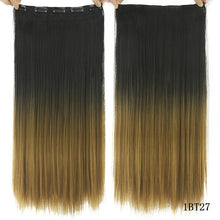 Black/Brown Synthetic Hair Extension - AliciasHairAffair