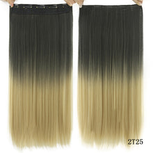 Black/Brown Synthetic Hair Extension - AliciasHairAffair
