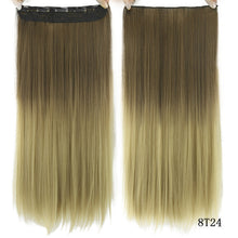 Black/Brown Synthetic Hair Extension - AliciasHairAffair