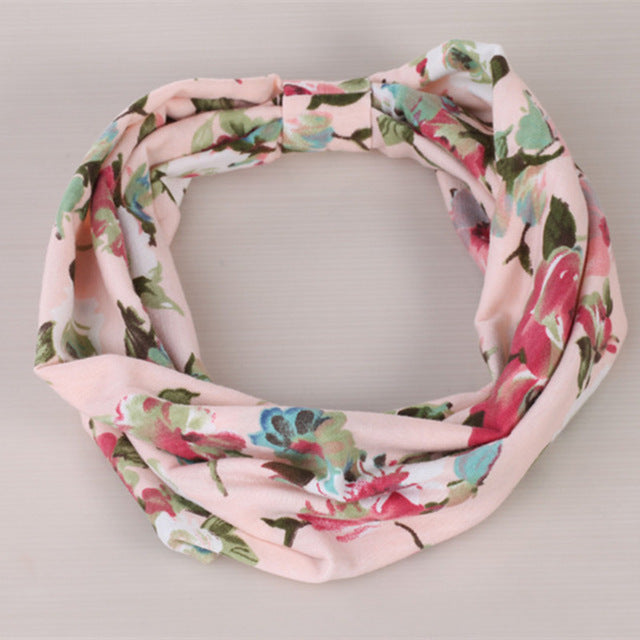 Retro Floral Headband - AliciasHairAffair