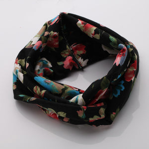 Retro Floral Headband - AliciasHairAffair