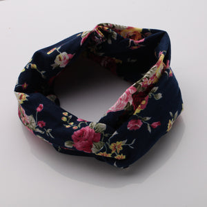 Retro Floral Headband - AliciasHairAffair