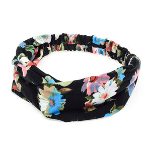 Retro Floral Headband - AliciasHairAffair