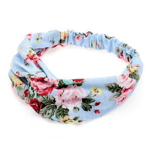 Retro Floral Headband - AliciasHairAffair